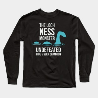 Loch Ness Monster - Funny design Long Sleeve T-Shirt